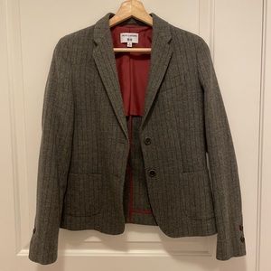 Uniqlo x INES DE LA FRESSANGE pinstripe wool blazer